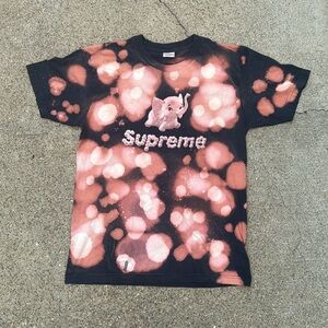 Supreme❗️Bleached Custom tee 🐷